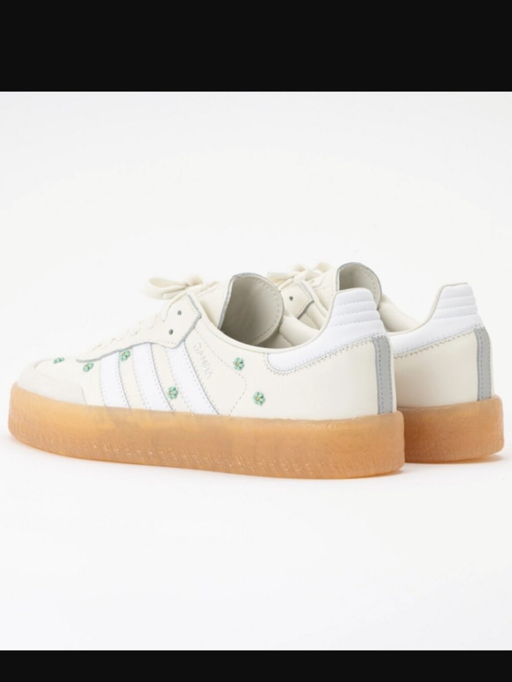 Adidas Sambae Floral Platform Sneakers - Picture 3 of 5